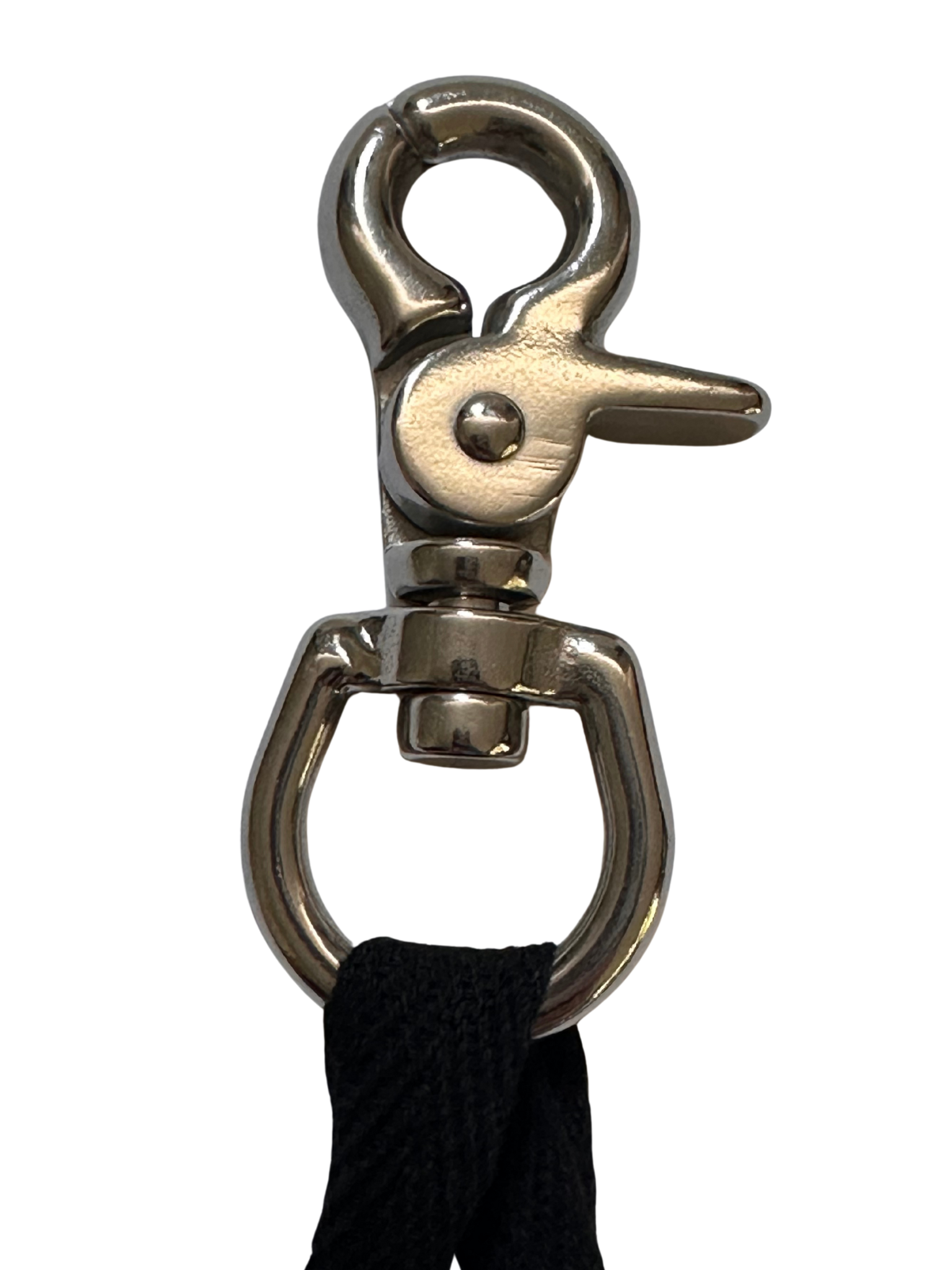 Magnetic Golf Towel w/ Quick Release Clasp - Grey & Black